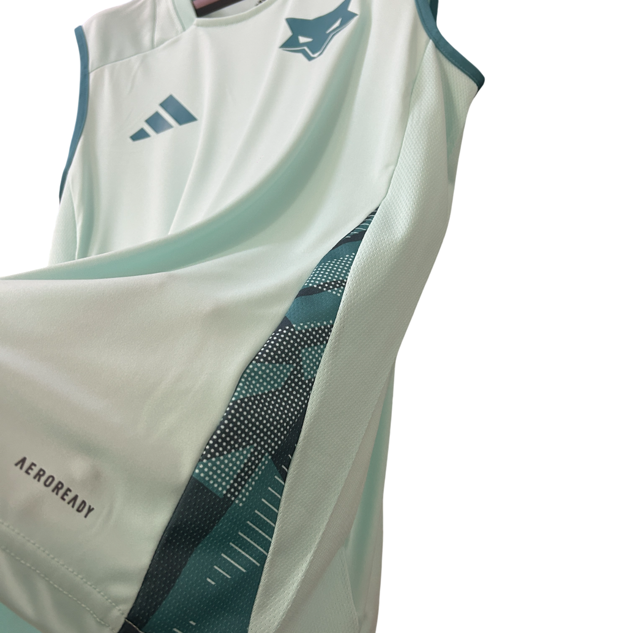 Camisa Regata Cruzeiro Treino 25/26 Adidas Masculina - Azul claro