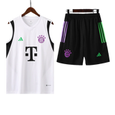 Conjunto Regata FC Bayern 23/24 Adidas - Branco
