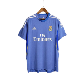 Camisa Retrô Real Madrid Adidas 2013/14 Masculino  Azul