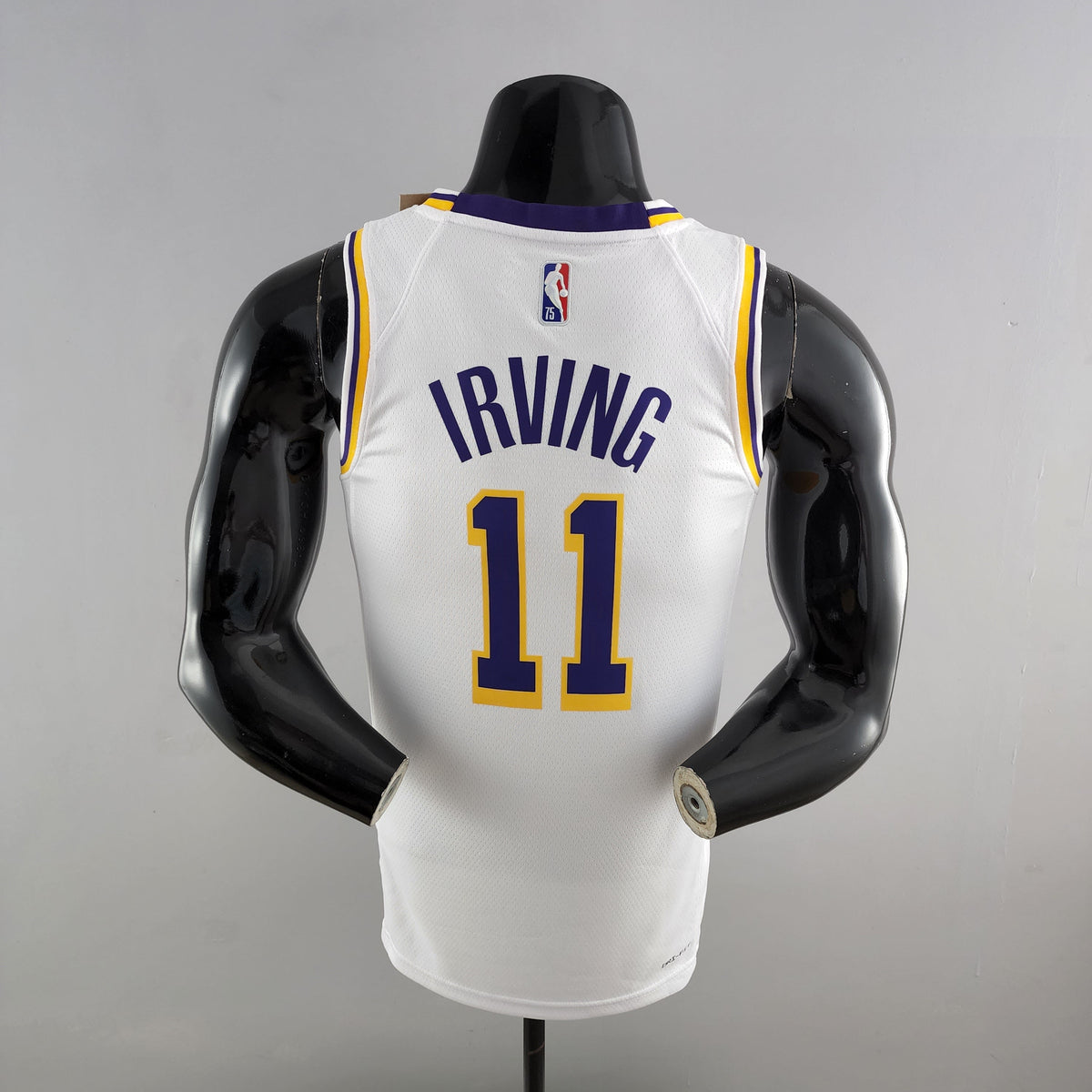 Camisa NBA Lakers #11 Irving 75° Aniversário Branca - 23/24