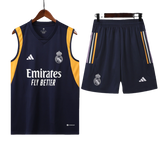 Conjunto Regata Real Madrid Training 2023/24 Adidas - Azul Escuro