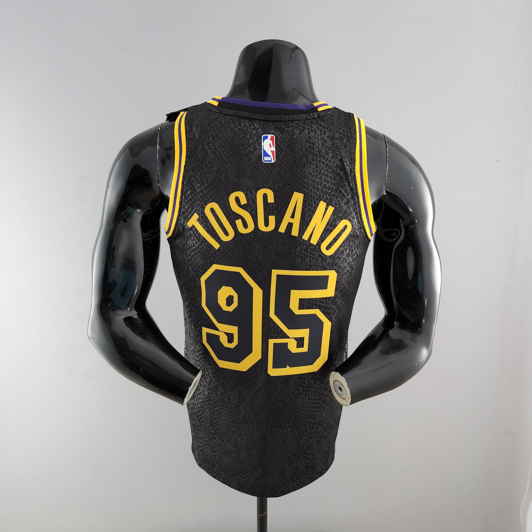Camisa NBA Lakers #95 Toscano Black- 23/24
