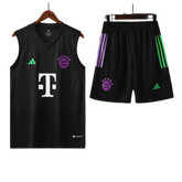 Conjunto Regata FC Bayern 23/24 Adidas - Preto