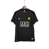 Camisa Retrô Manchester United III Third Nike 2007/08 Masculino Preta