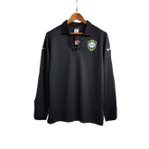Camisa Brasil Nike  2004/05 (Manga longa) Retrô- Preto