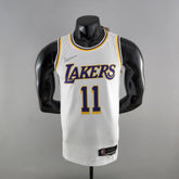 Camisa NBA Lakers #11 Irving 75° Aniversário Branca - 23/24