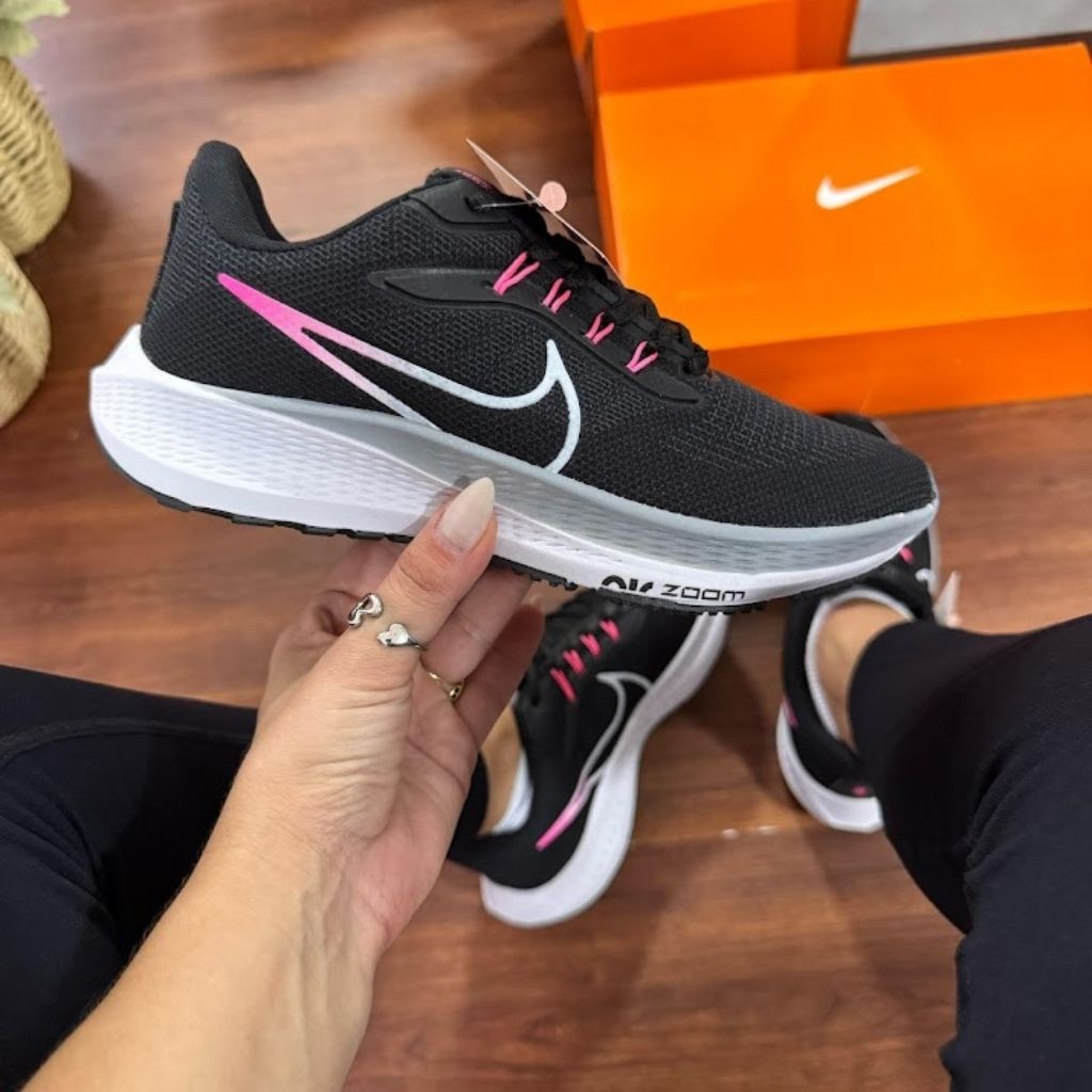 NK Unissex Zoom 'Preto/Rosa'