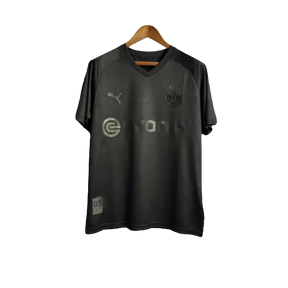 Camisa Retrô Borussia Dortmund 2019/20 Edição Especial 110 Anos Puma Masculina Preta