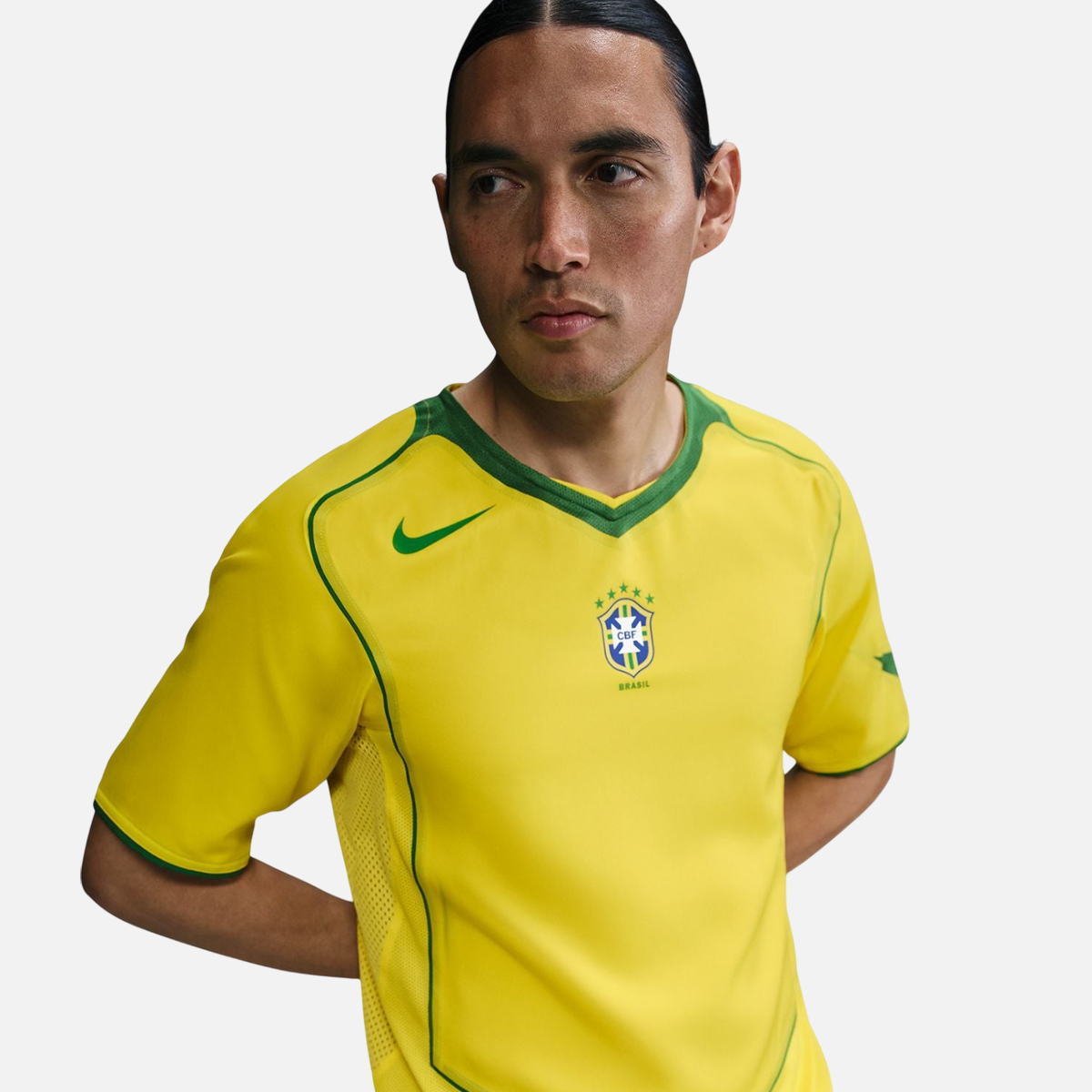 Camisa Retrô Brasil Reedição Total 90 - Nike