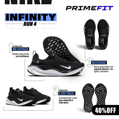 Nike React Infinity Run + Caja Exclusiva – Comodidad y Estilo sin Límites