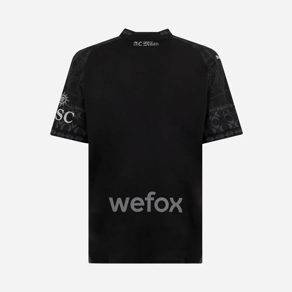 Camisa Milan X Pleasures IV 23/24 Puma - Preto