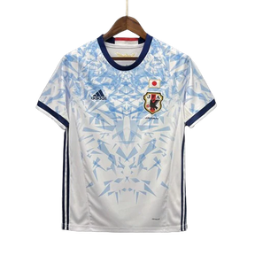 Camisa Japão Retrô Anime Dragon Ball 16/17 - Torcedor Adidas Masculina - Branca com detalhes em Azul