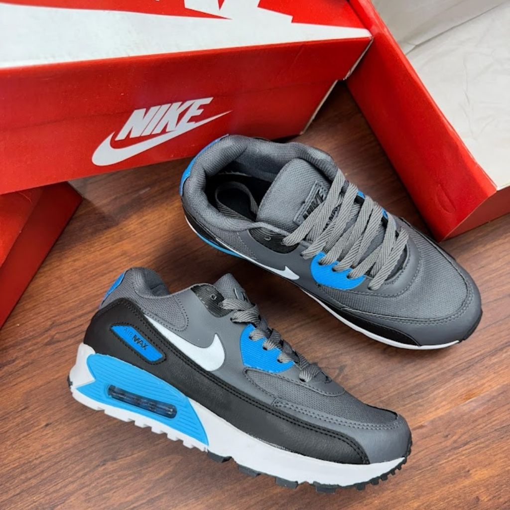 NK Air Max 90 'Black/Blue'