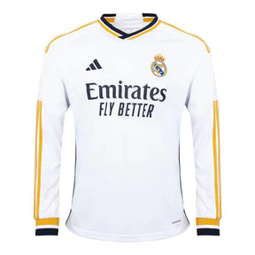 Camisa Manga Longa Real Madrid I 23/24 - Branca