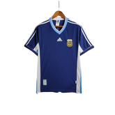 Camisa Retrô Argentina Adidas 1998/99 Masculino Azul Marinho e Branco