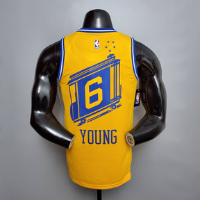 Camisa NBA Golden State Warriors #6 Young - Train Version