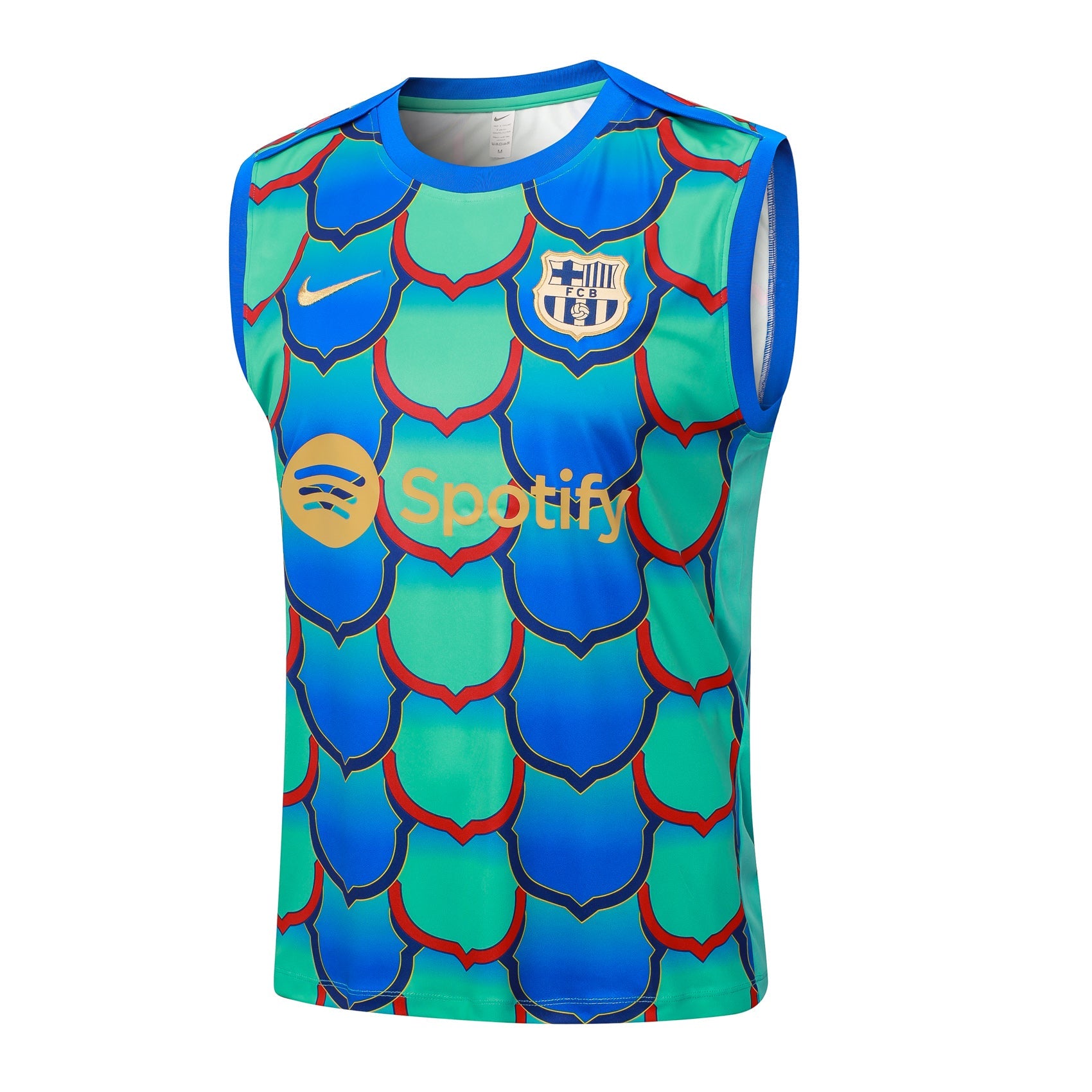 Conjunto Regata Barcelona 2024/25 - Azul e Verde Turquesa