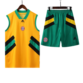Conjunto Regata FC Bayern 23/24 Adidas - Amarelo