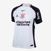 Camisa Feminina Nike Timão 2025/26 I Torcedor Com Patrocínios