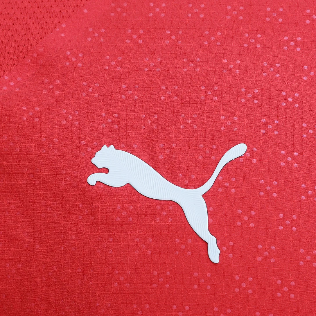Camisa Seleção Portugal Home 25/26 s/n Jogador Puma Masculina - Vermelho