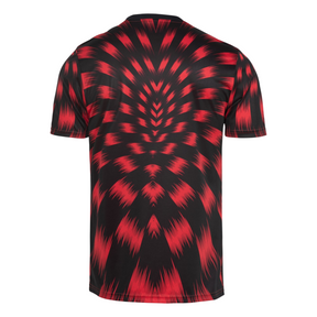 Camisa Pre Jogo Flamengo 25/26 Adidas - Vermelha e Preta