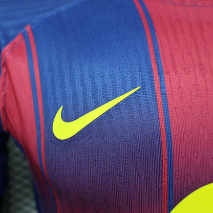 CAMISETA BARCELONA I 25/26 HOMBRE (VERSIÓN JUGADOR)