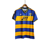 Camisa Retrô Parma Home Champion 2001/02 Masculino Azul e Amarelo