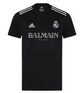 Camisa Real Madrid x Balmain Holográfica 23/24 s/n° Torcedor Masculino - Preto