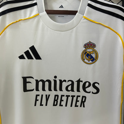 CAMISETA REAL MADRID I 25/26 HOMBRE (VERSIÓN JUGADOR)