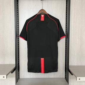 Camisa Retrô Manchester United III Third Nike 2007/08 Masculino Preta