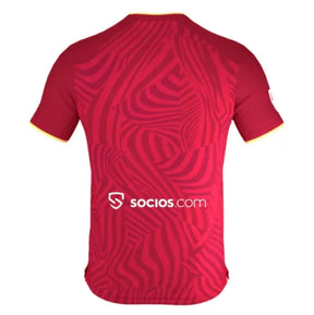 Camisa Sevilla Away 23/24 s/n° Torcedor Masculino - Vermelha