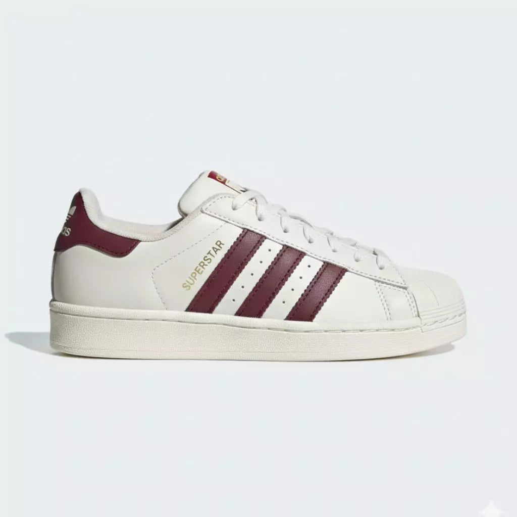 Adidas Superstar 'Branco/Vinho'