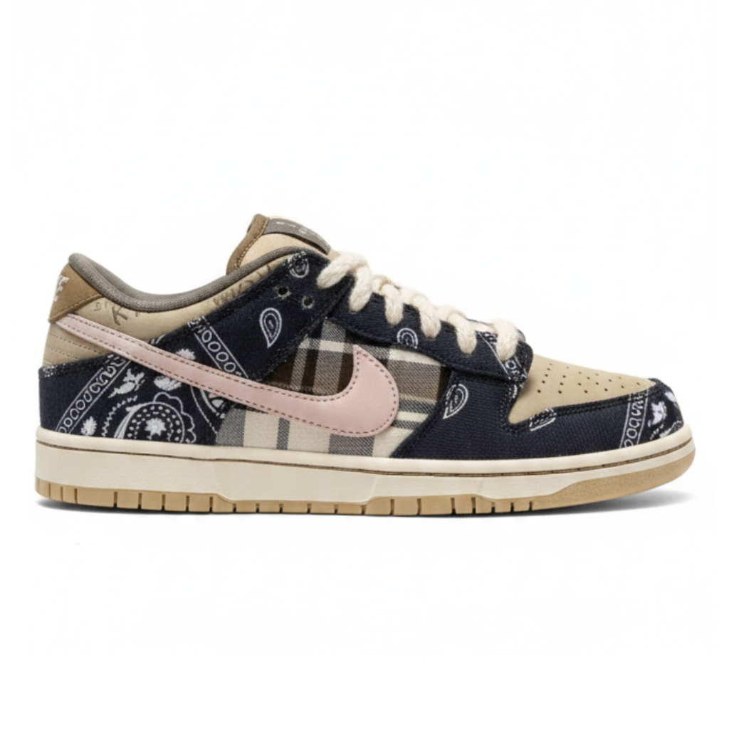 NK SB Dunk Low Premium QS x Travis Scott 'Cactus Jack'