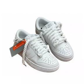 NK Dunk Low White Customizado