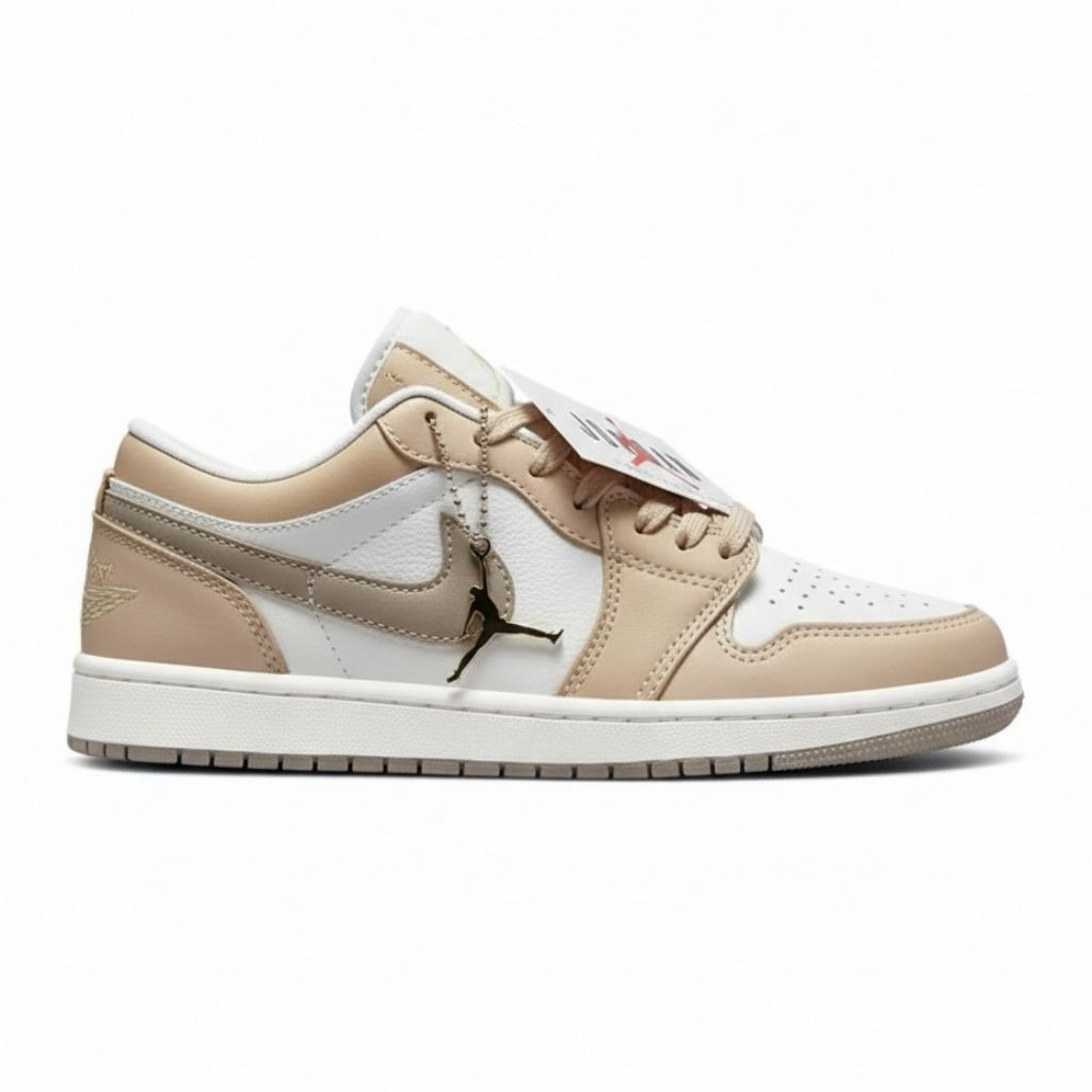 NK Air Jordan 1 Low Sail Rattan