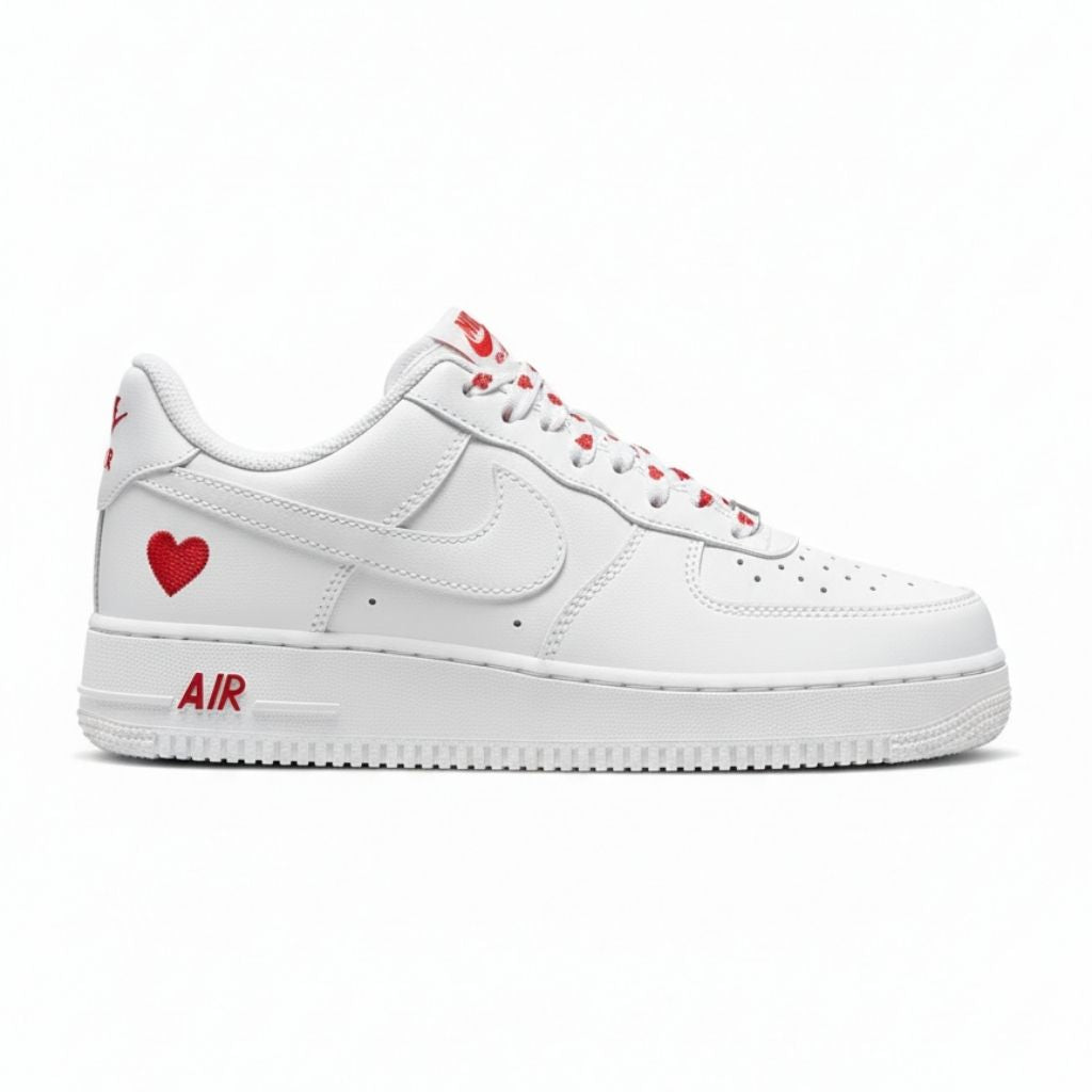 NK Air force 1 Valentine's Day "Branco/Vermelho"