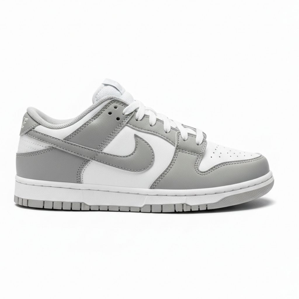 NK Dunk Low "Cinza/branco"