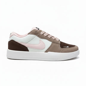 NK Modelo Dunk Low Pro "Rosa/Marrom"
