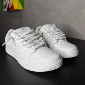 NK Dunk Low White Customizado