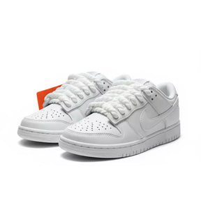 NK Dunk Low White Customizado