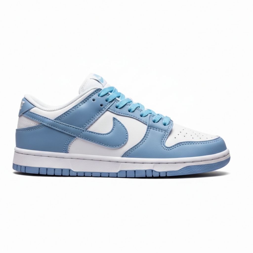 NK Dunk Low "University Blue" Azul / Branco"