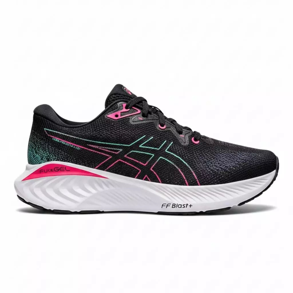 Tênis ASICS Novablast 5 'Preto/Rosa'