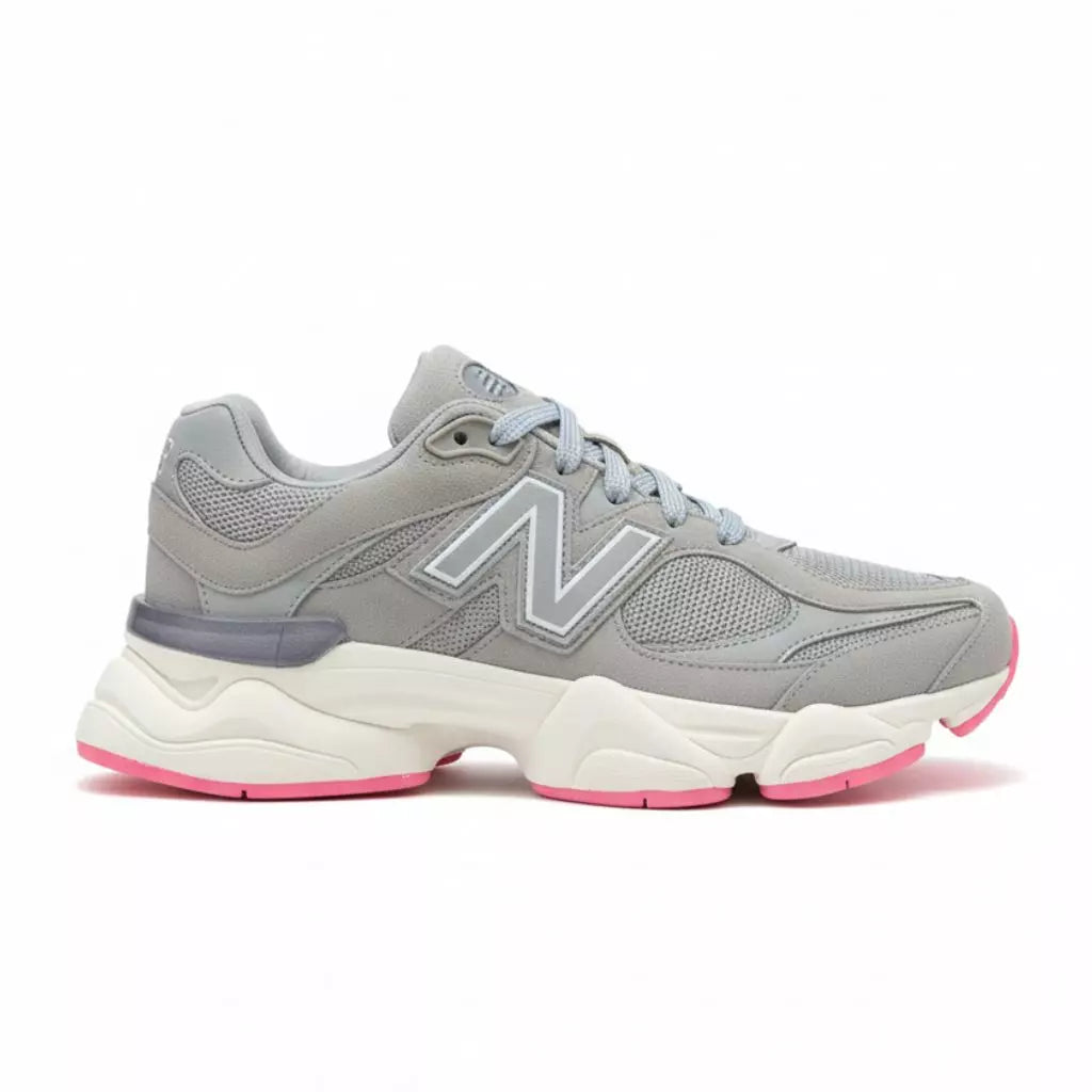 New Balance 9060 'Cinza/Rosa'