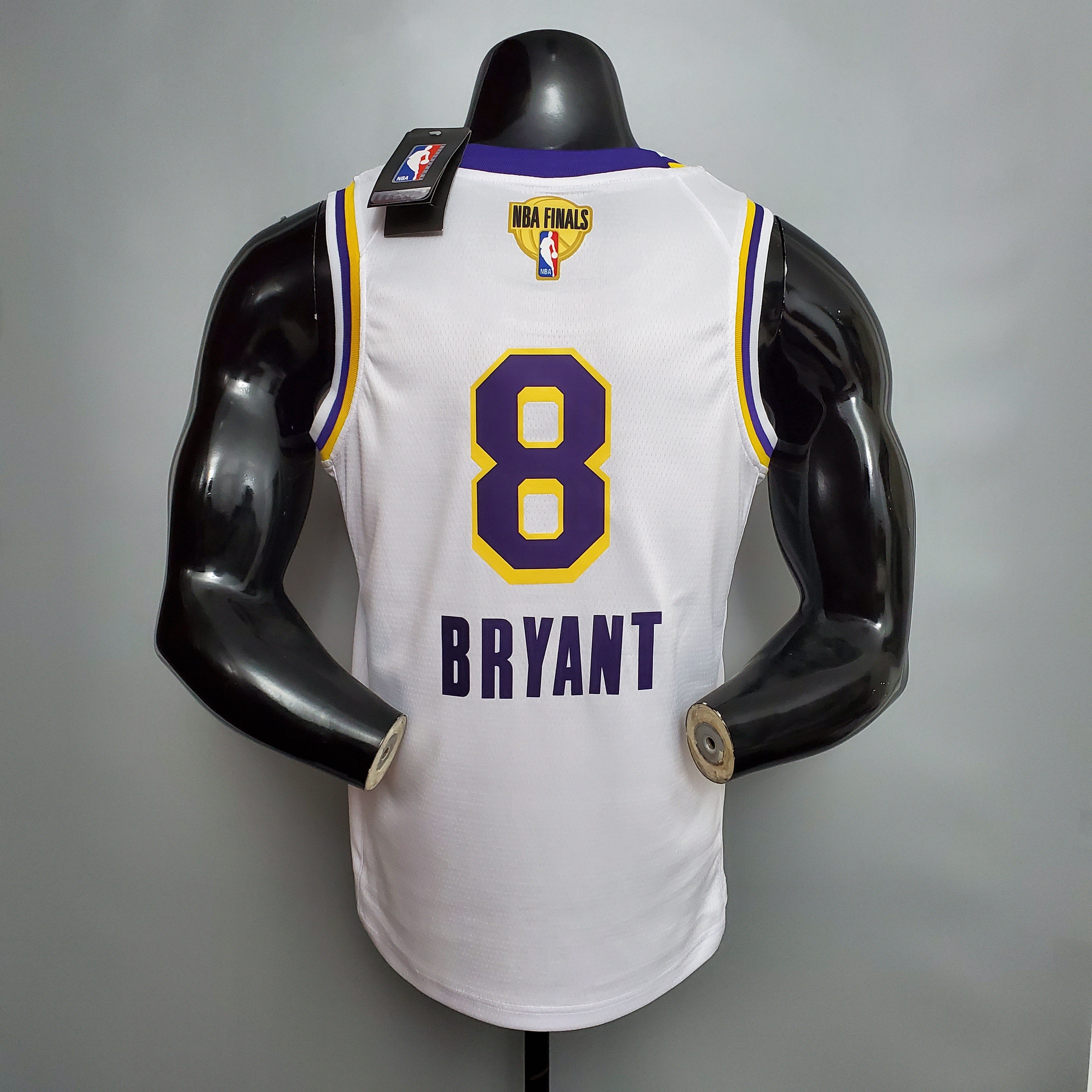 Camisa NBA Lakers #8 Bryant New Finals White - 23/24