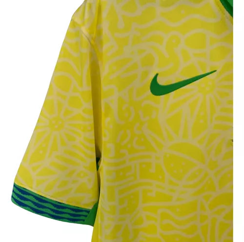 Camisa Seleção Brasileira 24/25 Home Torcedor Nike Masculina - Amarela