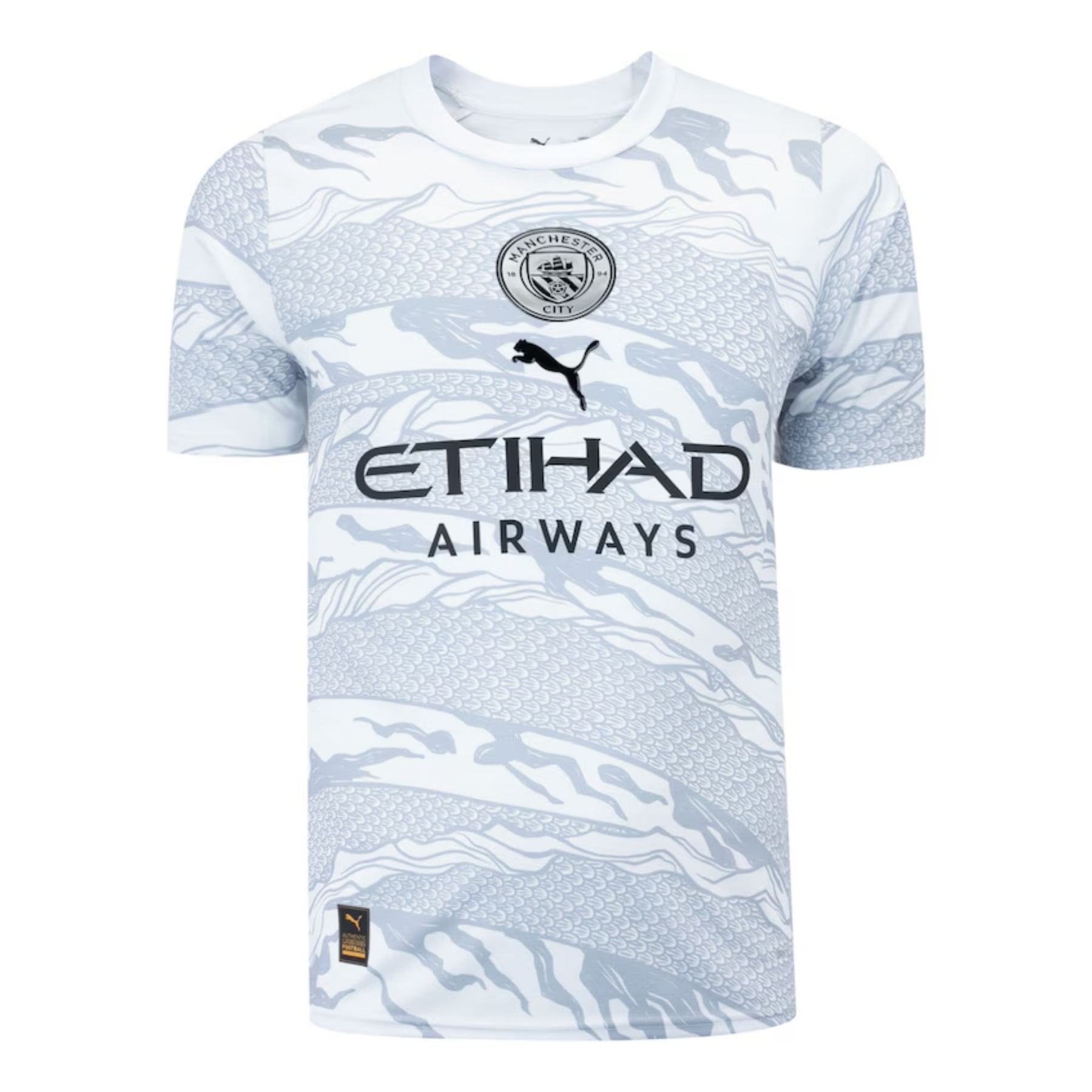 Camisa Manchester City “Ano do Dragão de Madeira” 24/25 s/n° Torcedor Masculina - Cinza
