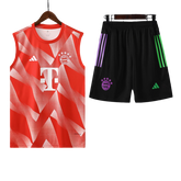 Conjunto Regata FC Bayern 23/24 Adidas - Vermelho