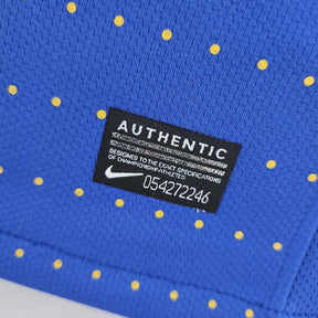 Camisa Retrô Seleção Brasileira II 2010/11 Nike Masculino  Azul e Amarelo