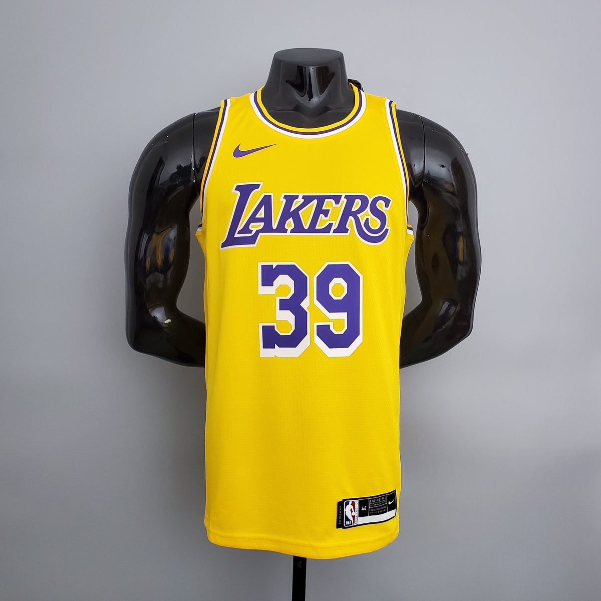 Camisa NBA Lakers #39 Howard Crew Neck Yellow - 23/24