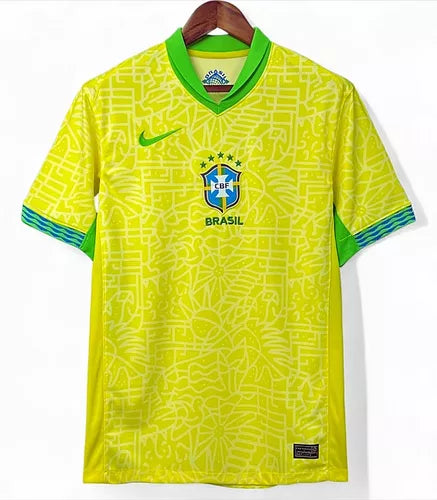 Camisa Seleção Brasileira 24/25 Home Torcedor Nike Masculina - Amarela